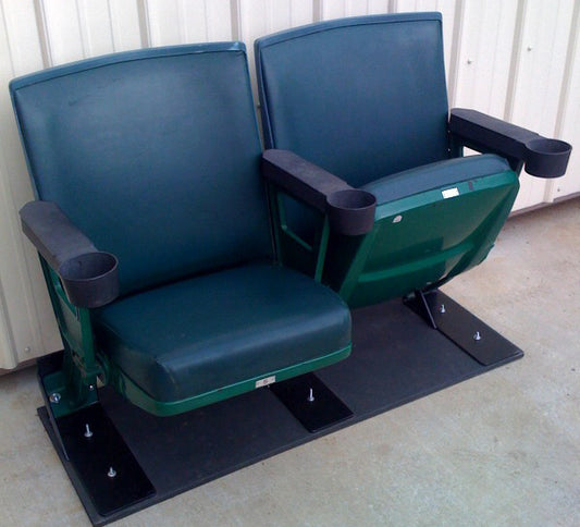 Busch Stadium "Cardinals Club" Padded Seats from Behind Home Plate