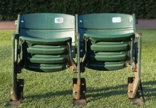 Wrigley Field Seats Numbered 1 and 2