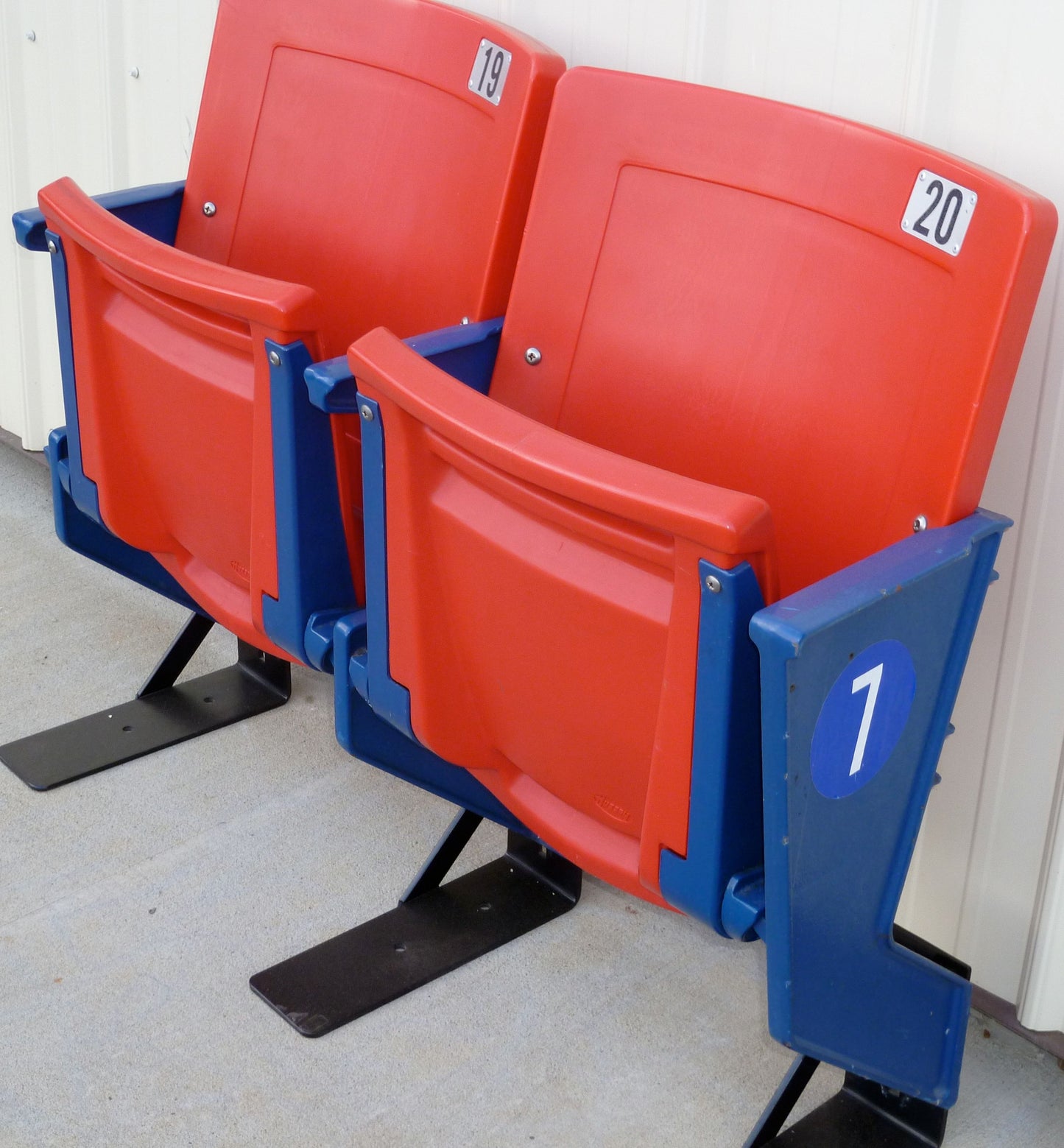 MEADOWLANDS GIANTS STADIUM PAIR ROW END